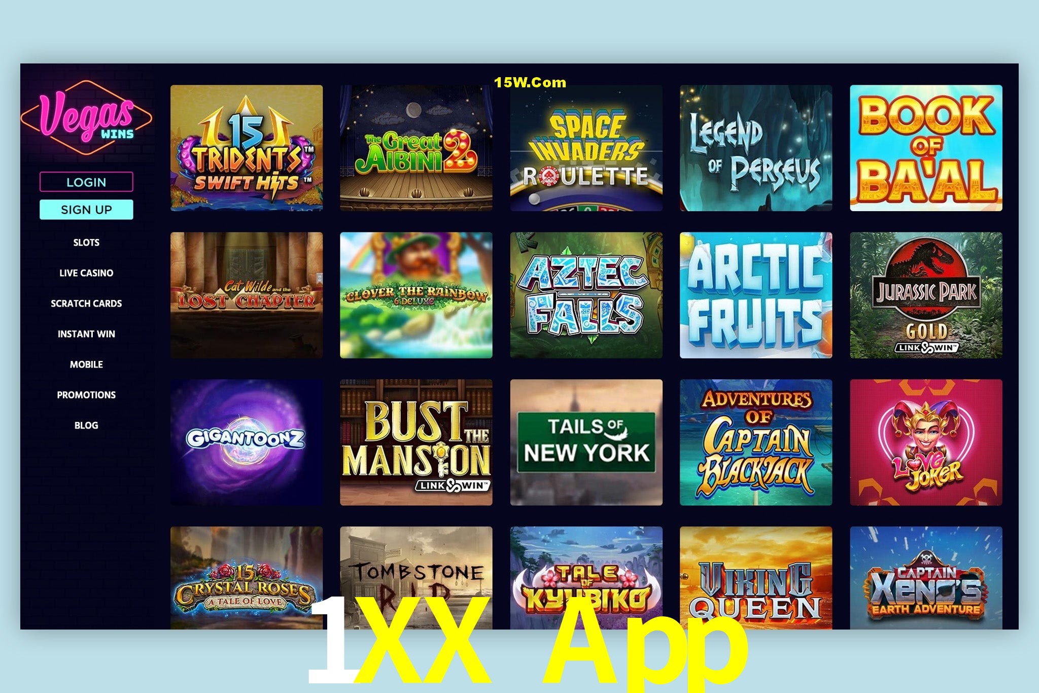 Game Providers 1XX App